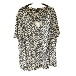 Lane Bryant Diamond Peplum Blouse